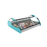 Vitrină frigorifică de banc pentru pește, 680mm - Buffet Linia XL